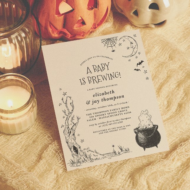 Vintages Baby mit einer Babydusche (Von Creator hochgeladen)