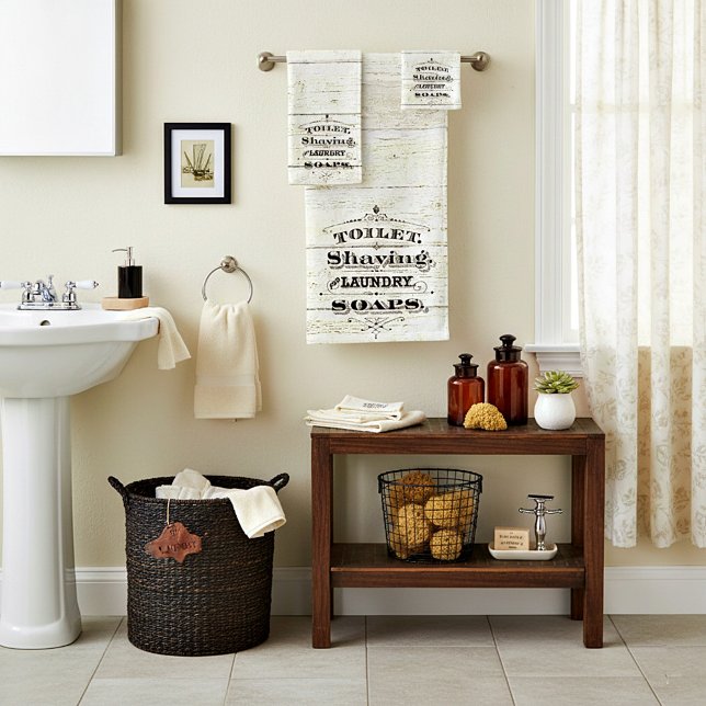 Vintages Bad Badhandtuch Set (Von Creator hochgeladen)