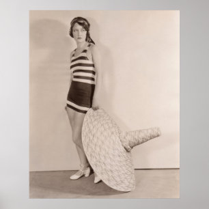 Vintages badenAnzugs-Plakat - 1780221-1 Poster