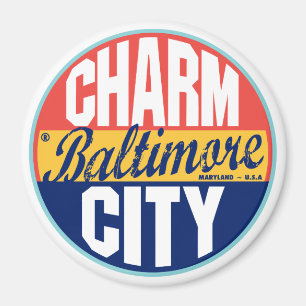 Vintages Baltimore-Label Magnet