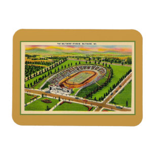 Vintages Baltimore-Stadion Maryland Magnet
