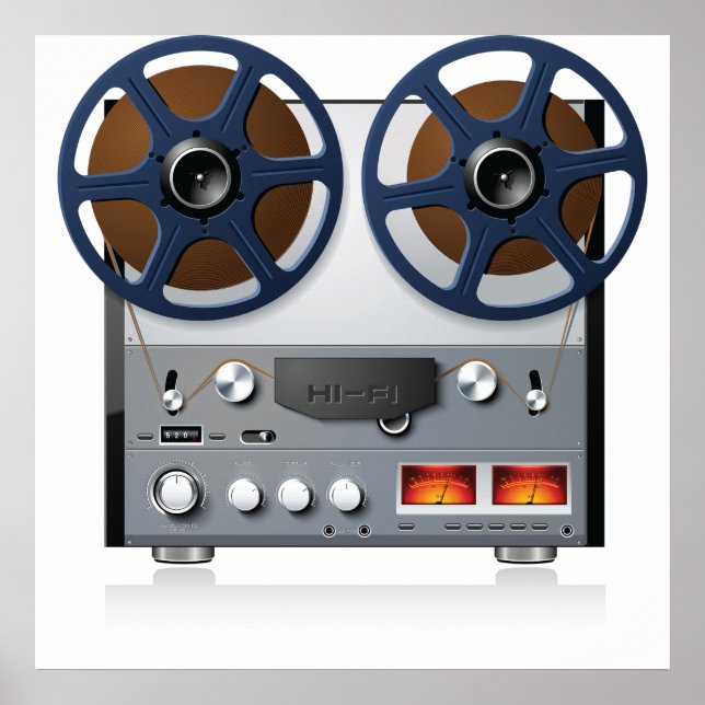 Vintages Banddeck Poster (Vorne)