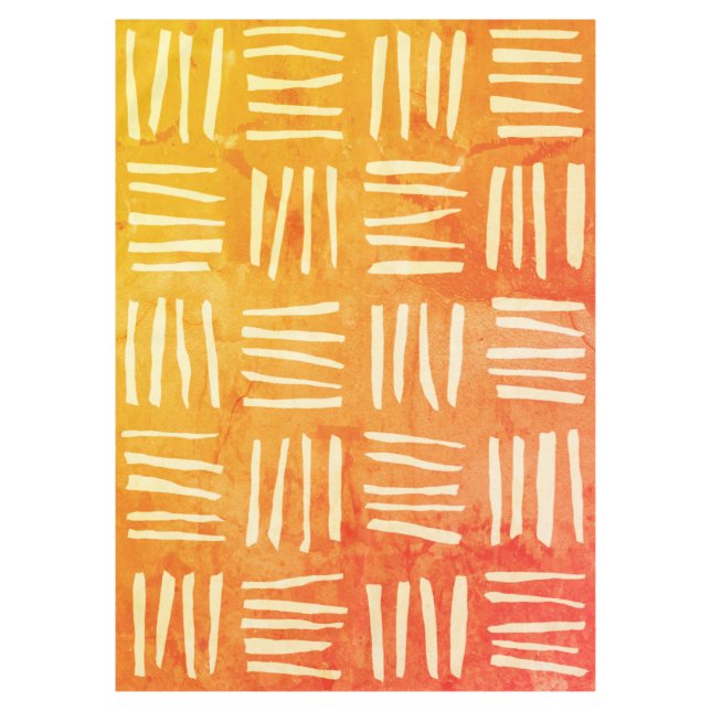 Vintages Bansheekloth Tischdecke (Vorderseite)