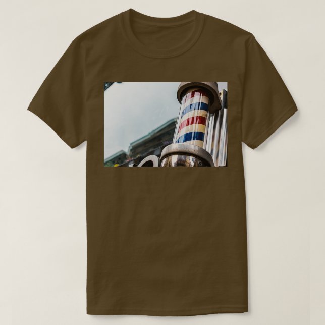 Vintages Barber Pole Classic TShirt (Design vorne)