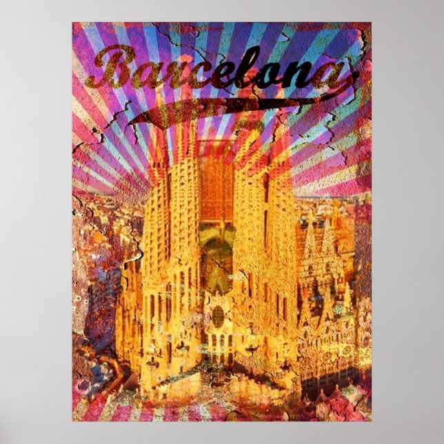 Vintages Barcelona Poster (Vorne)