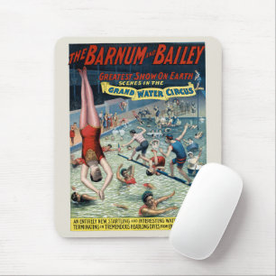Vintages Barnum & Bailey Circus Poster Mousepad