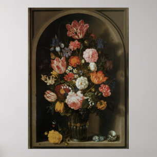 Vintages Barock, Blume Piece by Bosschaert, Elder Poster