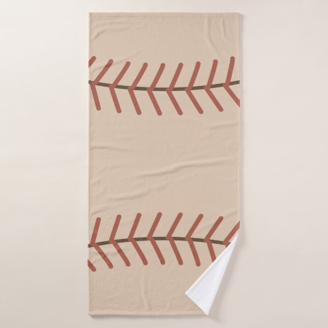 Vintages Baseball Badetuch Badehandtuch (Badehandtuch)