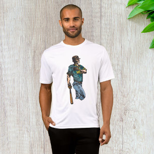 Vintages Baseball Player Retro Sports Artwork T-Shirt