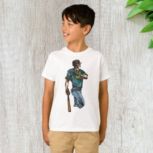 Vintages Baseball Player Retro Sports Artwork T-Shirt