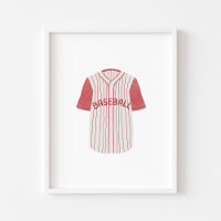 Vintages Baseball-Uniform-Poster