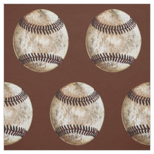 Vintages Baseballgewebe, IHRE FARBEN Stoff