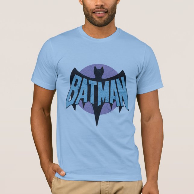 Vintages Bat-Symbol T-Shirt (Vorderseite)