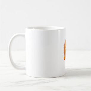 Vintages Beängstigendes Halloween-Katzenkostüm Hex Kaffeetasse