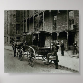 Vintages Bellevue Hospital New York City NY Poster