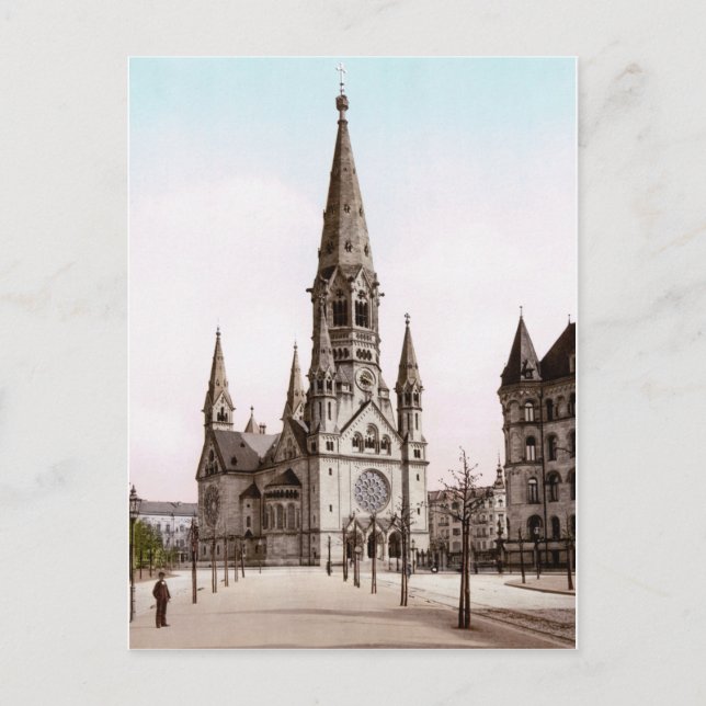 Vintages Berlin Postkarte (Vorderseite)