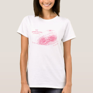 Vintages Bermuda, rosa T-Shirt