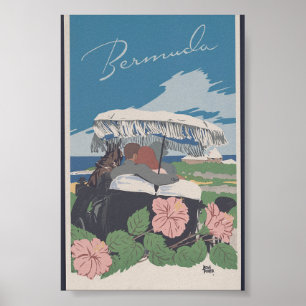 Vintages Bermuda Travel Poster