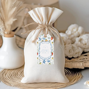 Vintages Berry Garden Brautparty Geschenkanhänger