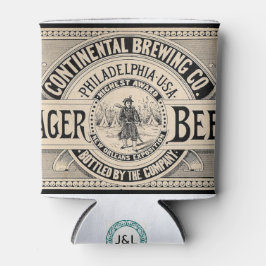 Vintages Bier Dosenkühler