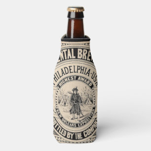 Vintages Bier Flaschenkühler