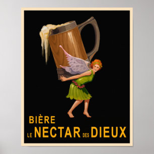 Vintages Bierposter Poster