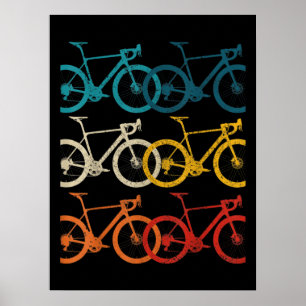 Vintages Bike Rad Racing Rad Poster