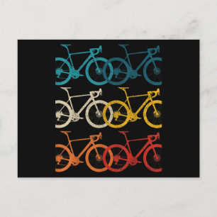 Vintages Bike Rad Racing Rad Postkarte