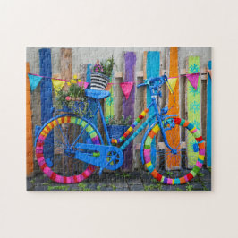 Vintages Bikerpuzzle Puzzle