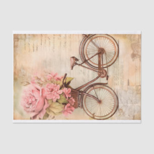 Vintages Biketdesign, Retro Seidenpapier
