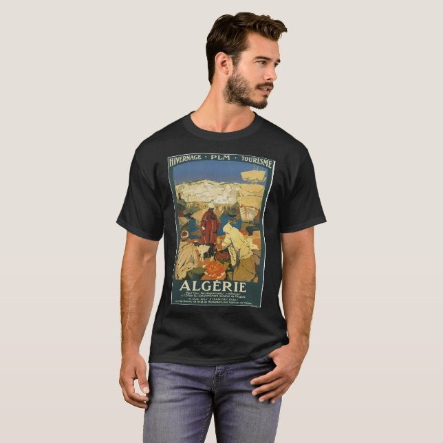 Vintages Bild ALGERIE T-Shirt (Vorne ganz)