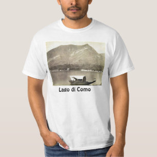 Vintages Bild, See Como, circa 1890 T-Shirt
