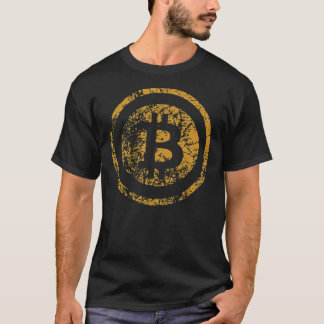 Vintages Bitcoin Logo Grunge Tshirt Essential T-Sh