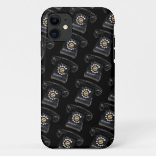 Vintages Black Rotary Phone Case-Mate iPhone Hülle