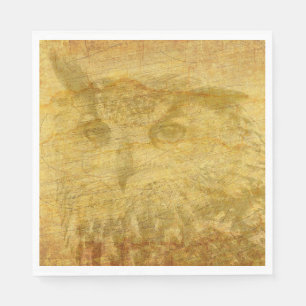 Vintages Blatt Serviette