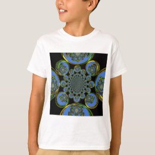Vintages Blau T-Shirt