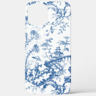 Vintages Blau und Weiße Pagode Chinoiserie Case-Mate iPhone Hülle