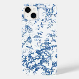 Vintages Blau und Weiße Pagode Chinoiserie Case-Mate iPhone 14 Plus Hülle