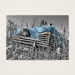 Vintages blaues Auto