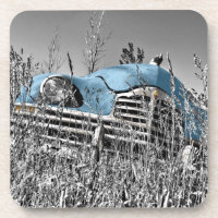 Vintages blaues Auto