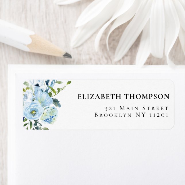 Vintages blaues Brautparty (Insitu)