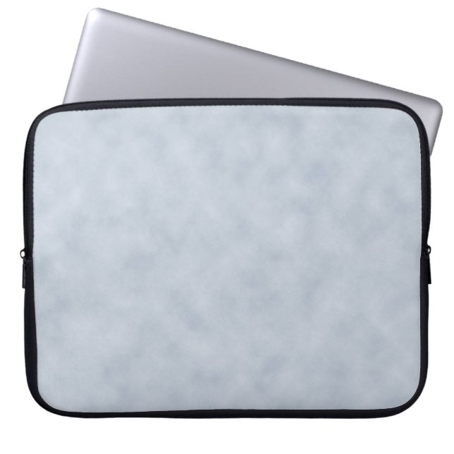 Vintages blaues graues Pergament Textur Laptopschutzhülle (Vorderseite)