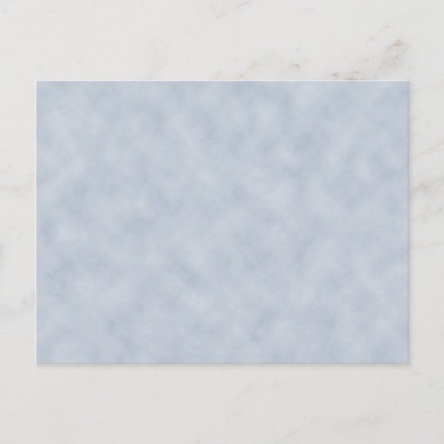 Vintages blaues graues Pergament Textur Postkarte (Vorderseite)