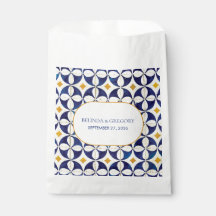 Vintages blaues und gelbes portugiesisches Muster