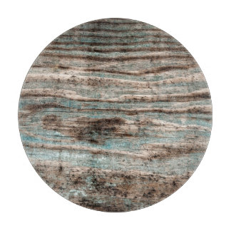 Vintages Blauholz Schneidebrett