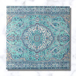 Vintages Blue Rug Muster Fliese<br><div class="desc">Vintages Blue Rug Muster</div>