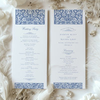 Vintages Blue Wedding