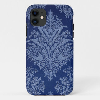Vintages Blumen in den Schatten des Blaus Case-Mate iPhone Hülle