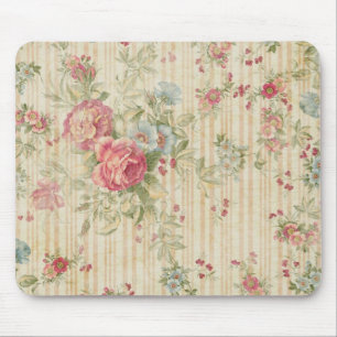Vintages Blumen Mousepad