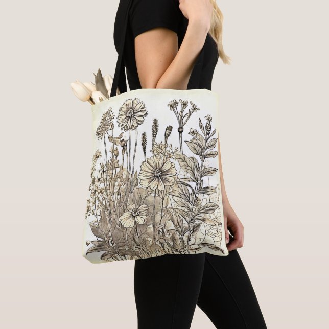 Vintages Blumendesign (Von Nahem)